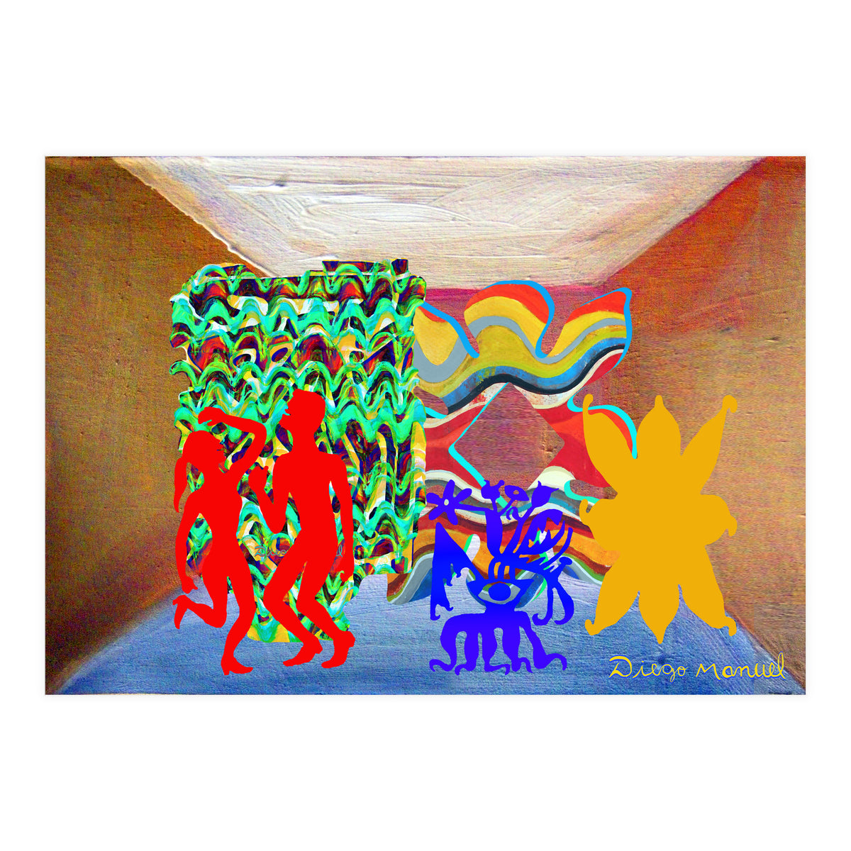 Pop Abstract Escena 2023 10 (Print Only)