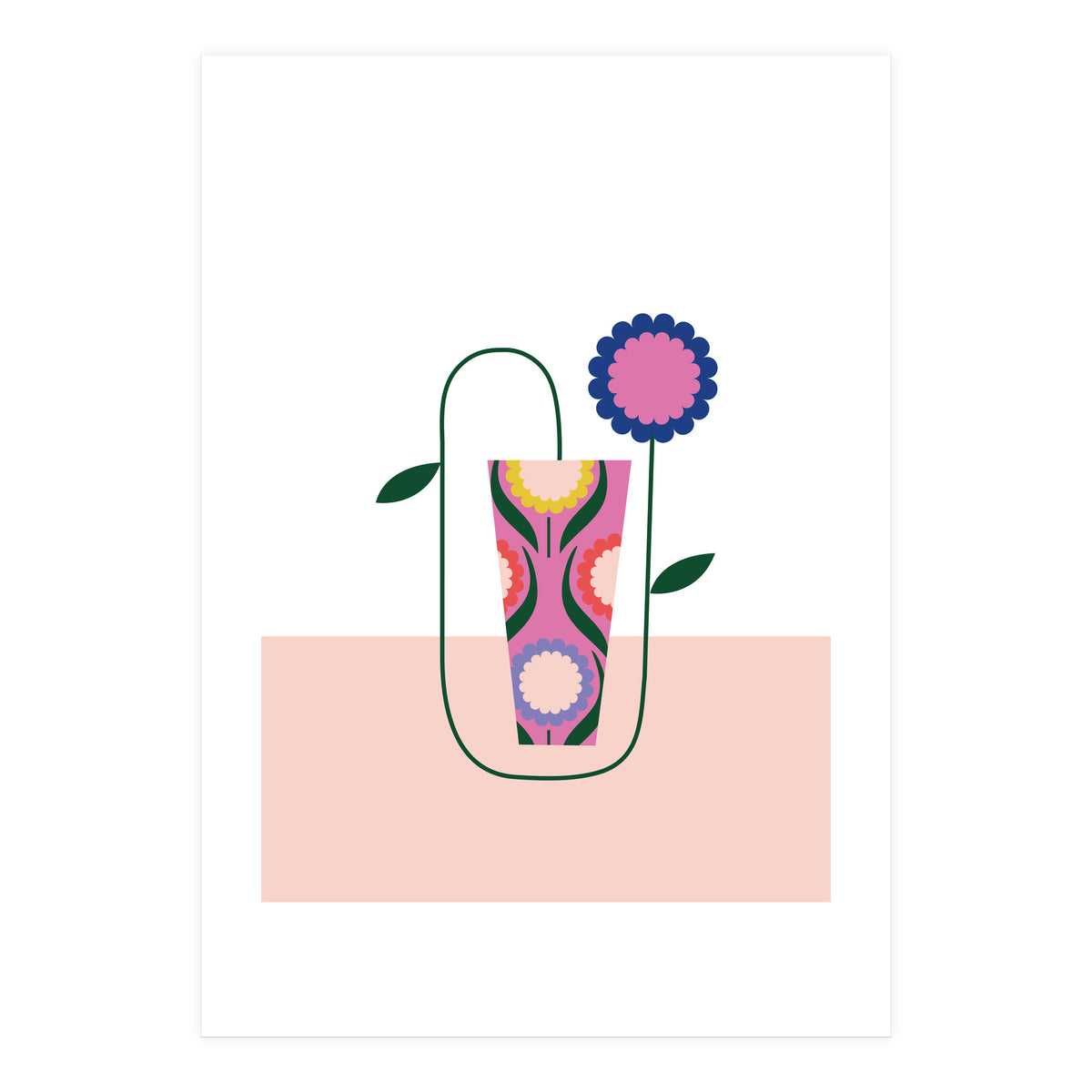 Strange Flower Rgb (Print Only)