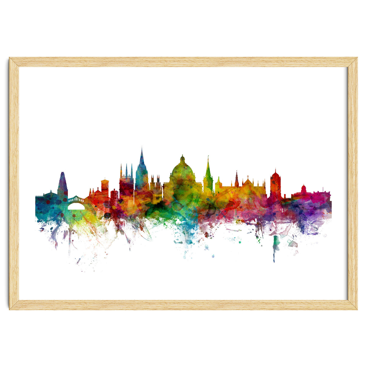 Oxford England Skyline