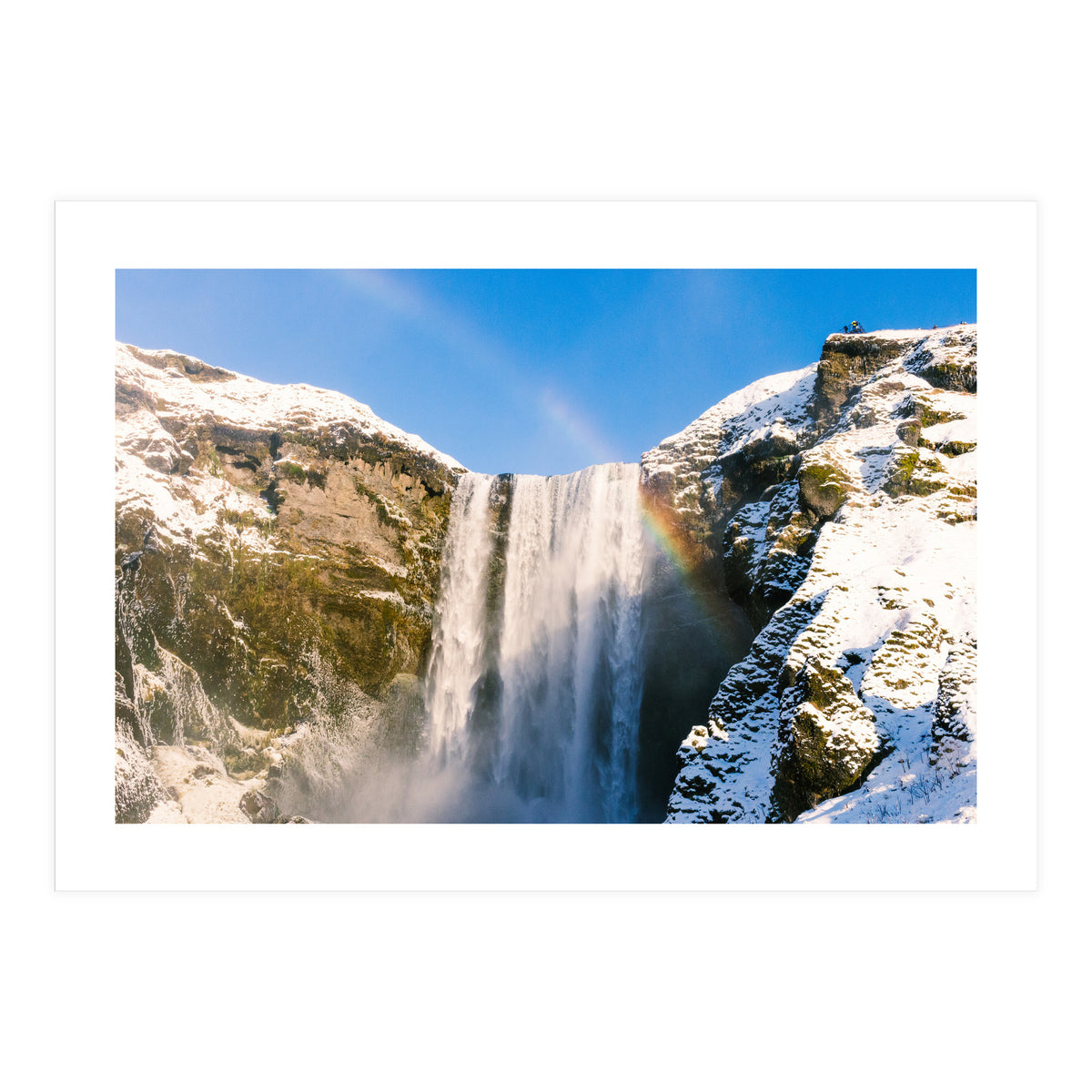 Skogafoss Waterfall Iceland 3 (Print Only)