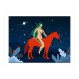 Riding My Red Horse (Print Only) thumbnail