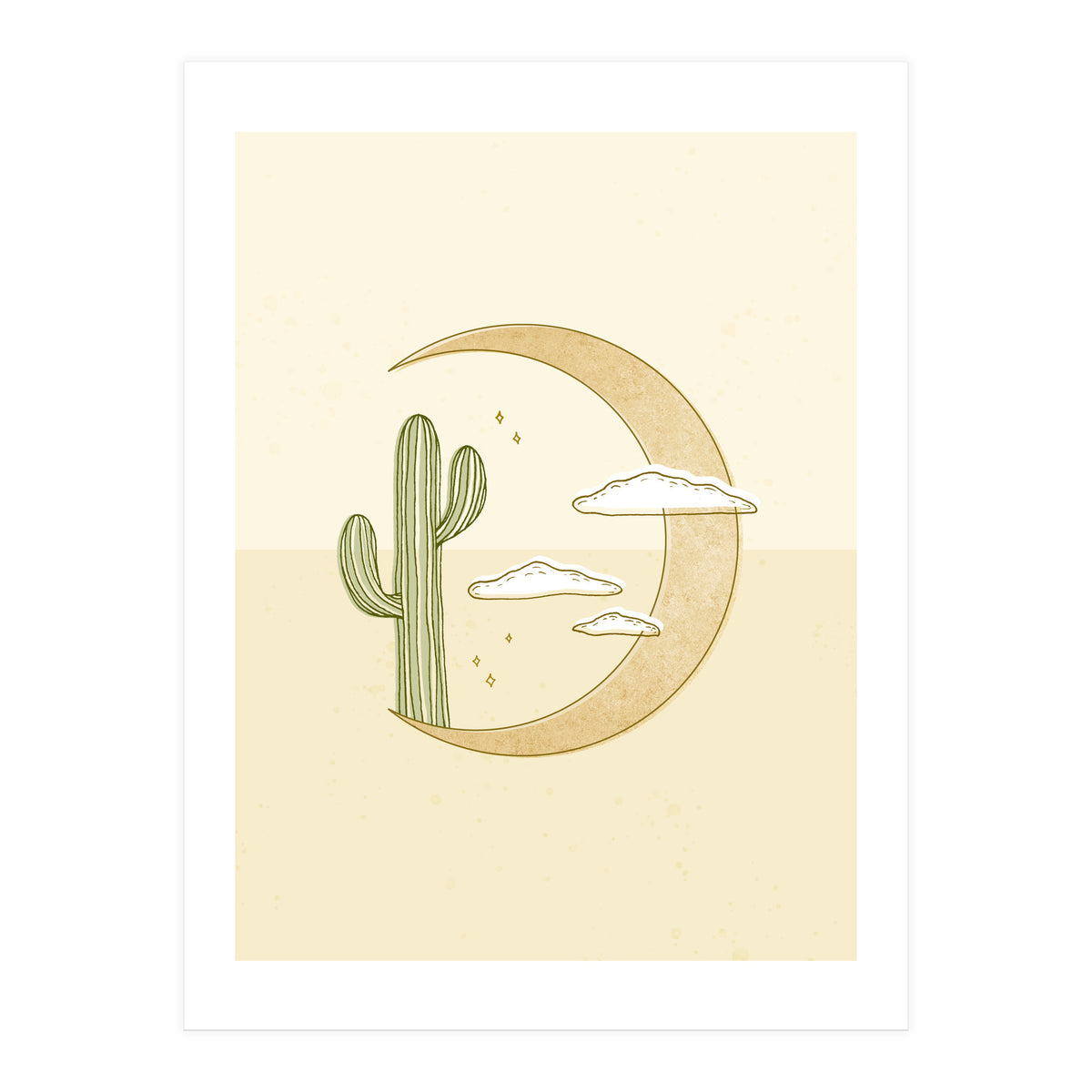 Moon Cactus (Print Only)