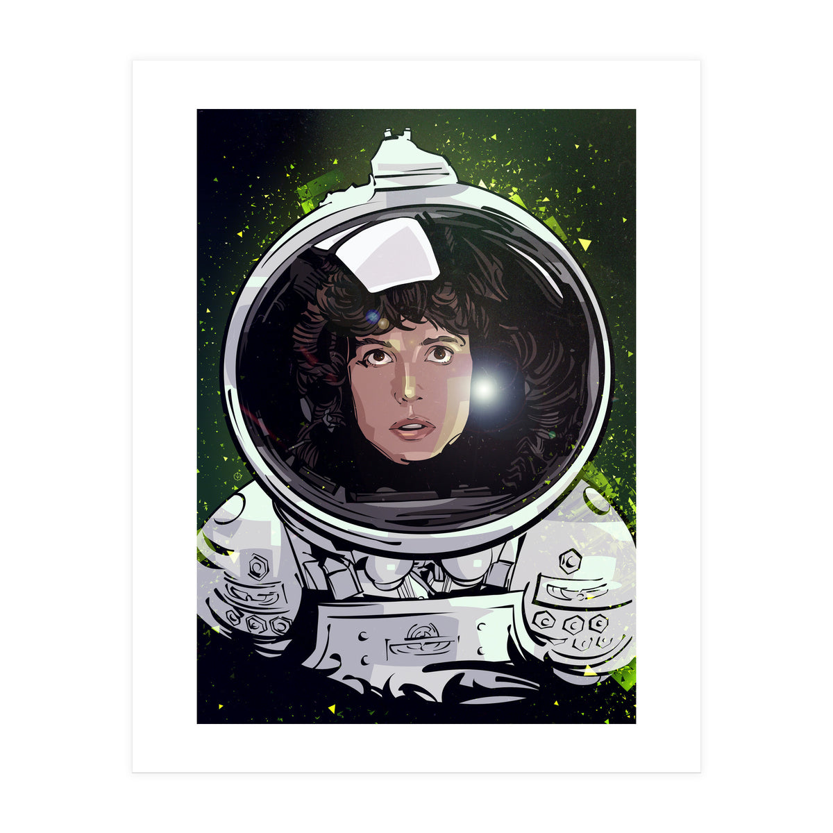 Ellen Ripley Alien (Print Only)