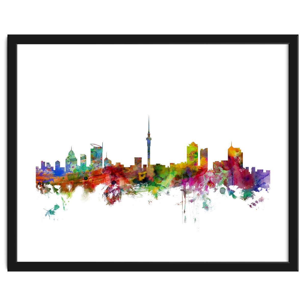 Auckland New Zealand Skyline