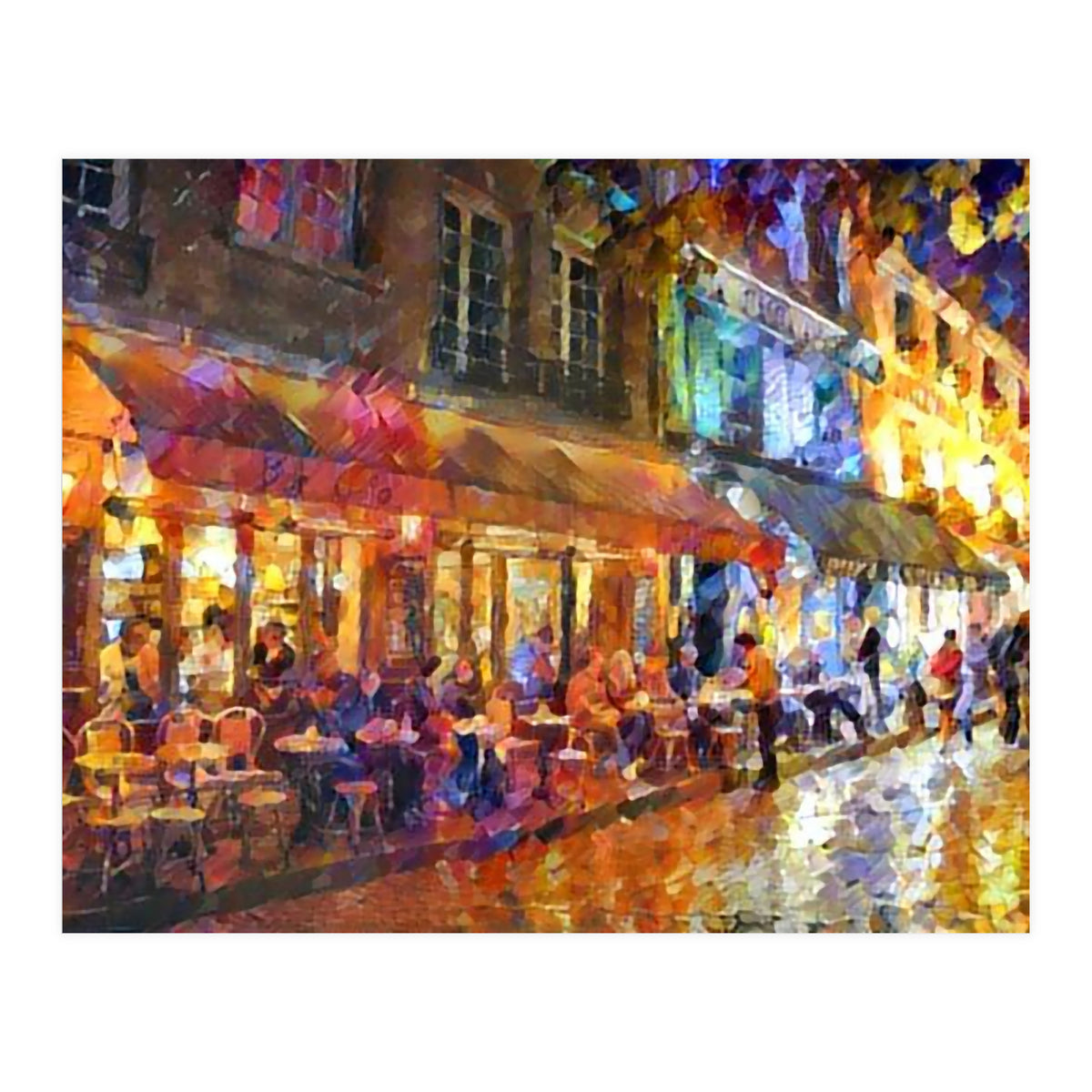 CAFE IN PARIS (Print Only)