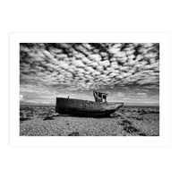 Mackerel Sky At Dungeness (Print Only)