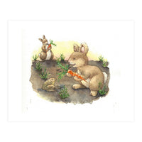 Harvesting Bunnies (Print Only)