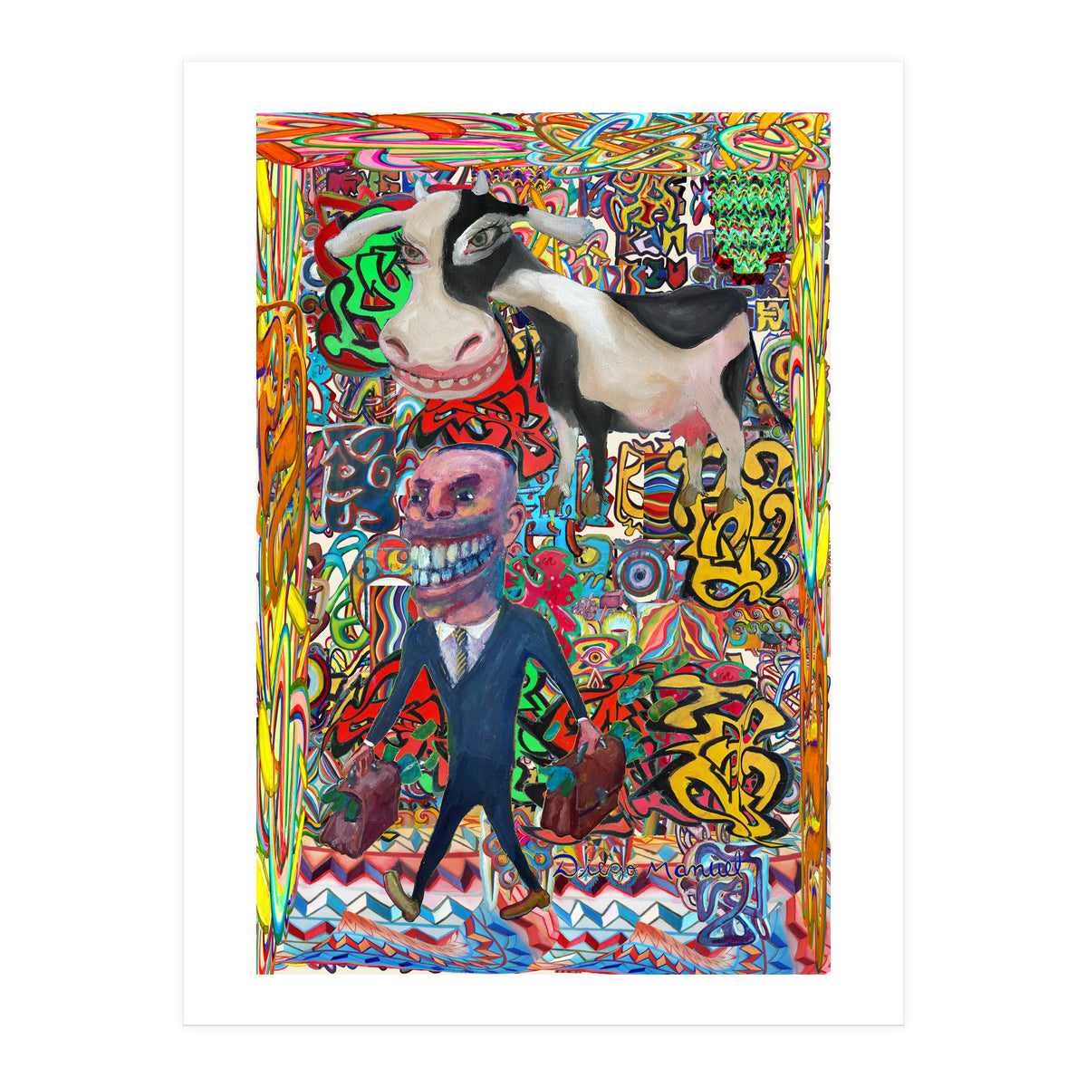 Vendedor De Dolares 4 (Print Only)