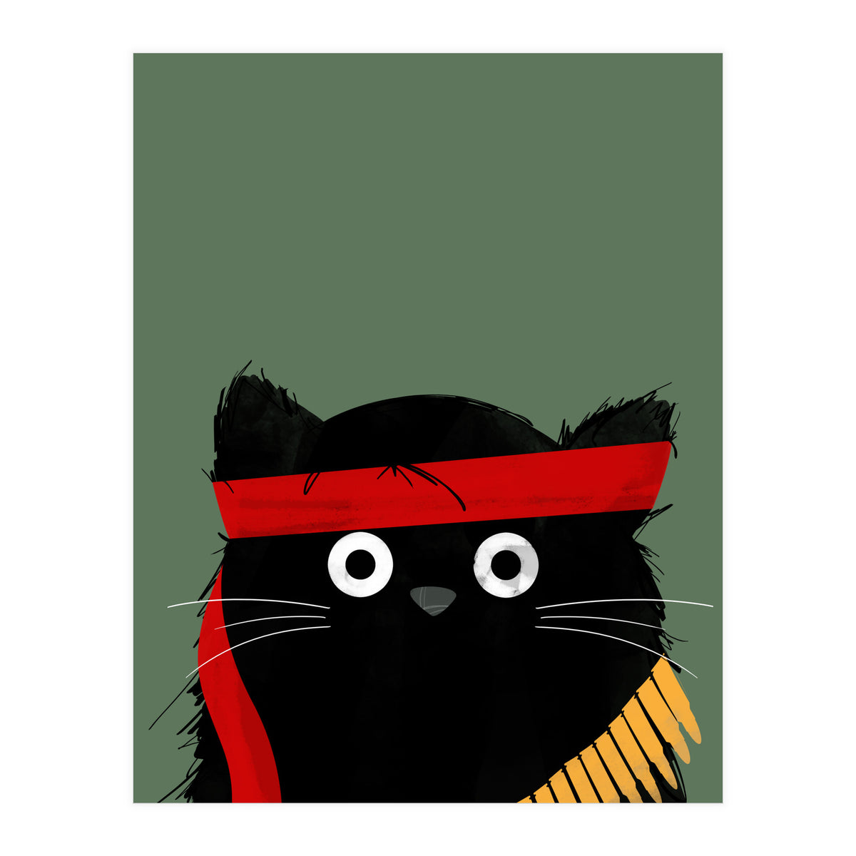 Doozal Cat Rambo (Print Only)