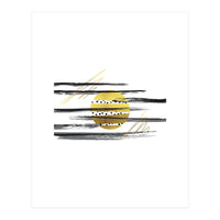 Deco Lines No. 3 – Full Moon (Print Only)