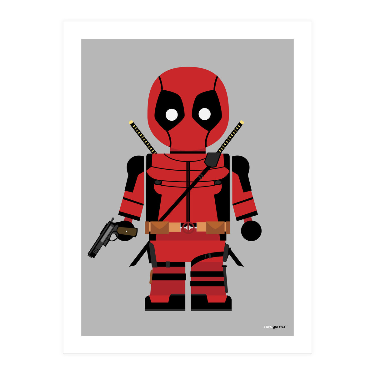 DeadPool Toy (Print Only)