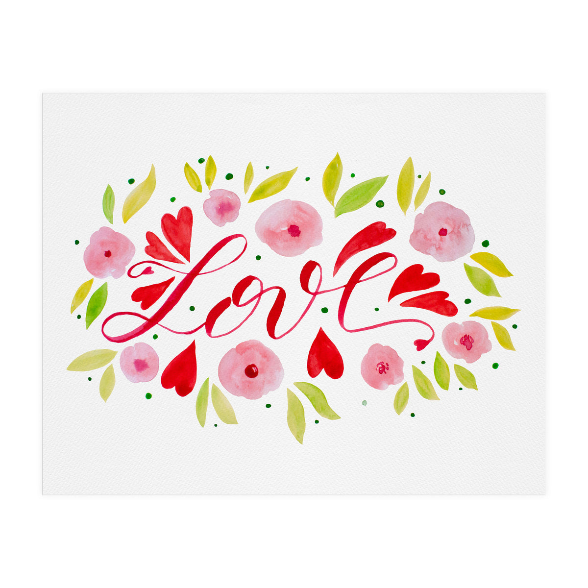 Love botanical illustration (Print Only)