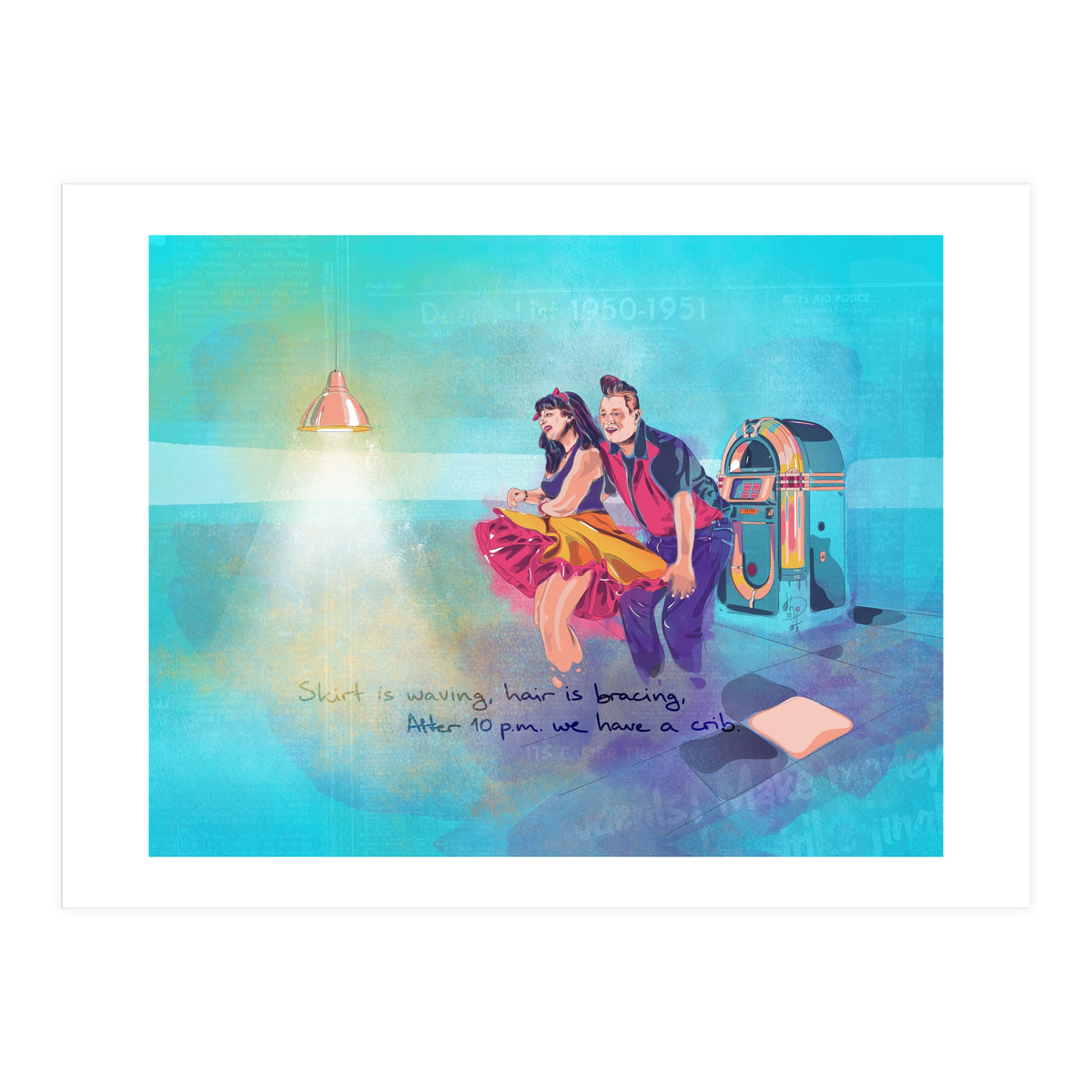 Rock N Roll 2 (Print Only)