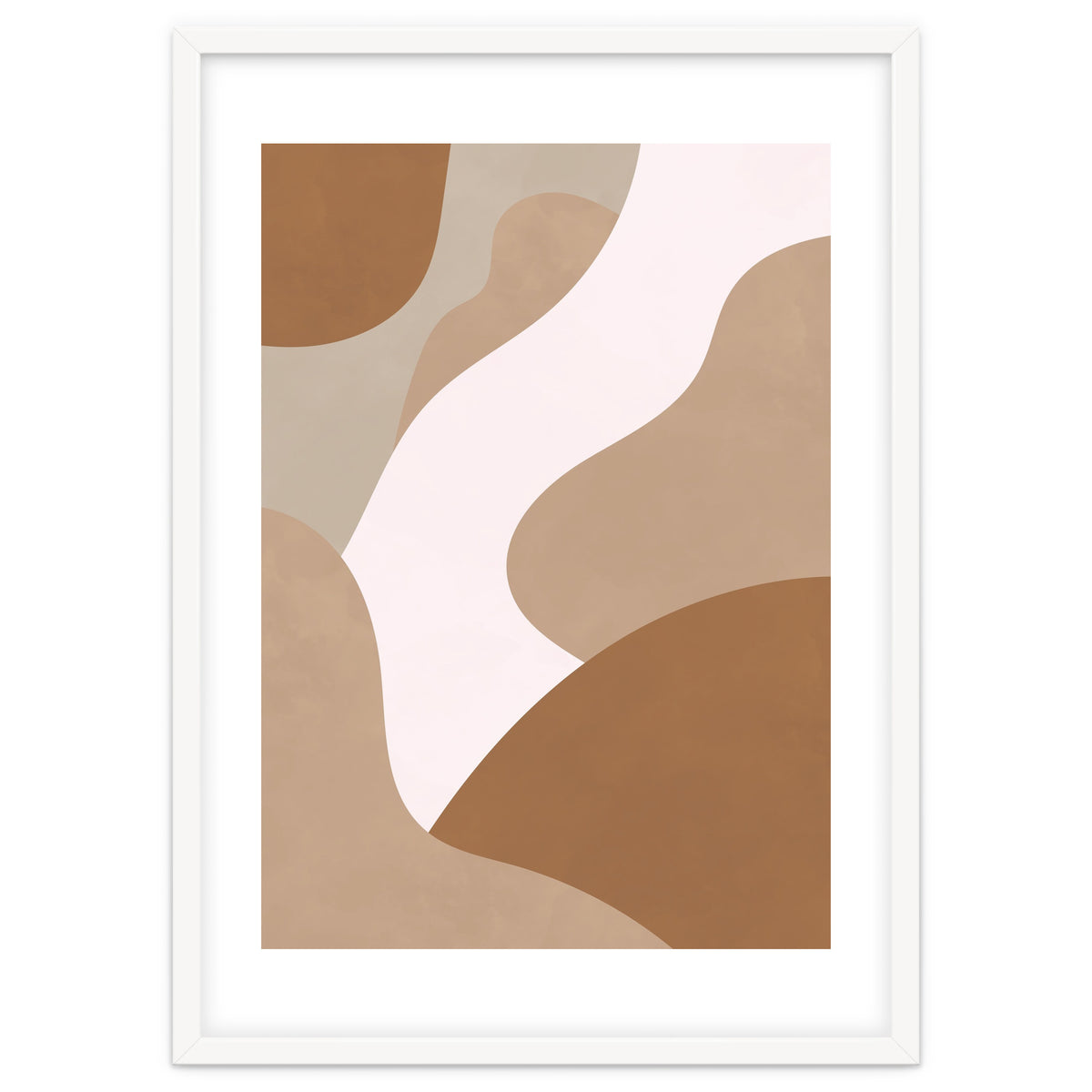 Abstract Boho Organic Shapes