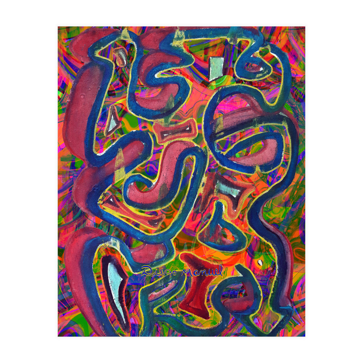 Graffiti Digital 2022 832 (Print Only)