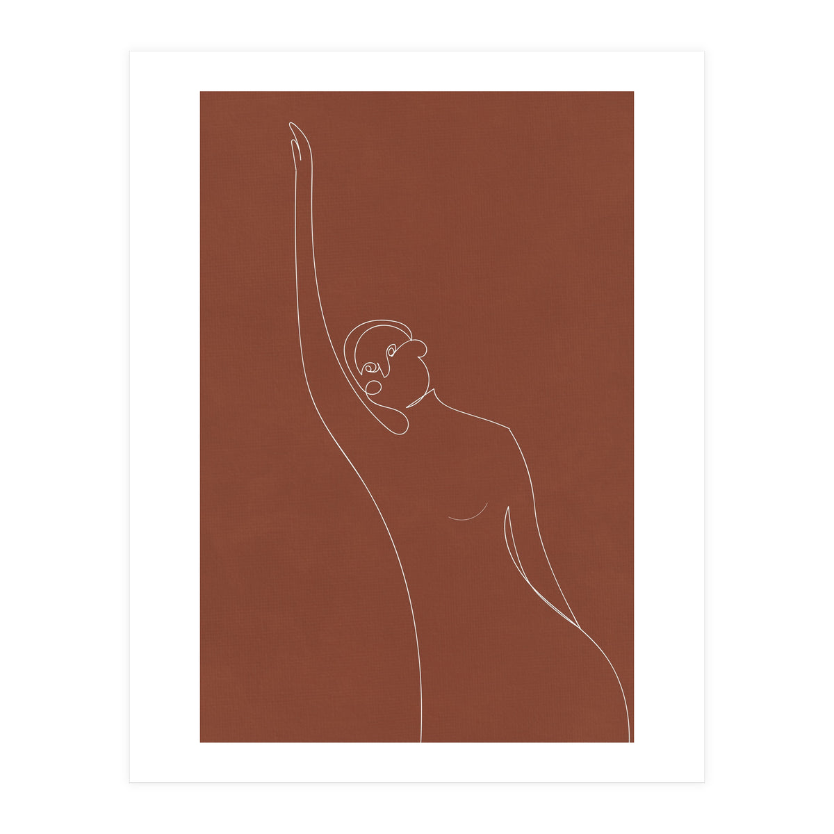 Line Art Woman Body (Print Only)