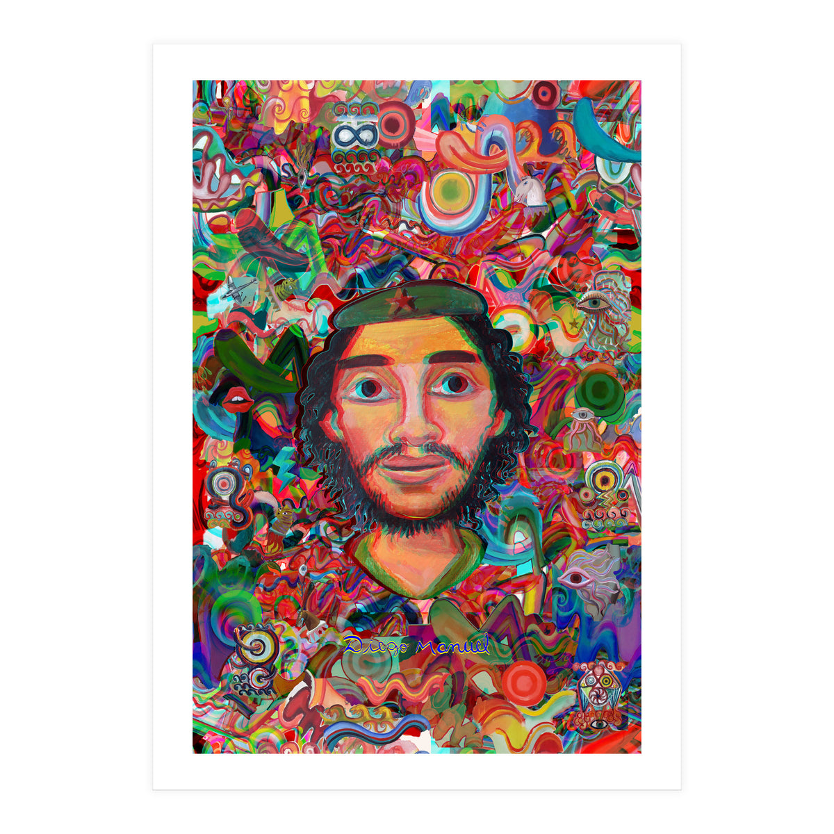 El Che Y Graffiti 2 (Print Only)