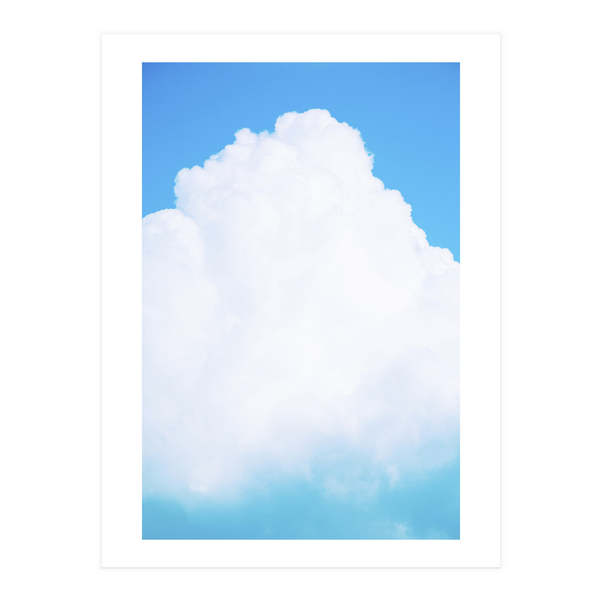Blue Clouds III (Print Only)