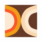 Classic Mid Mod Dot Brown  (Print Only) thumbnail