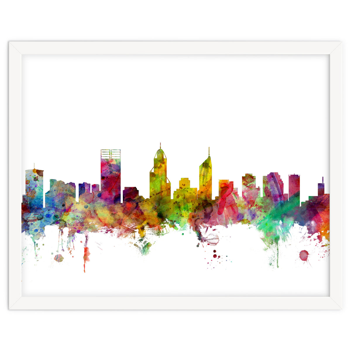 Perth Australia Skyline