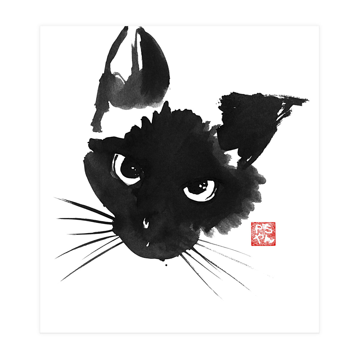 Siamese Cat (Print Only)