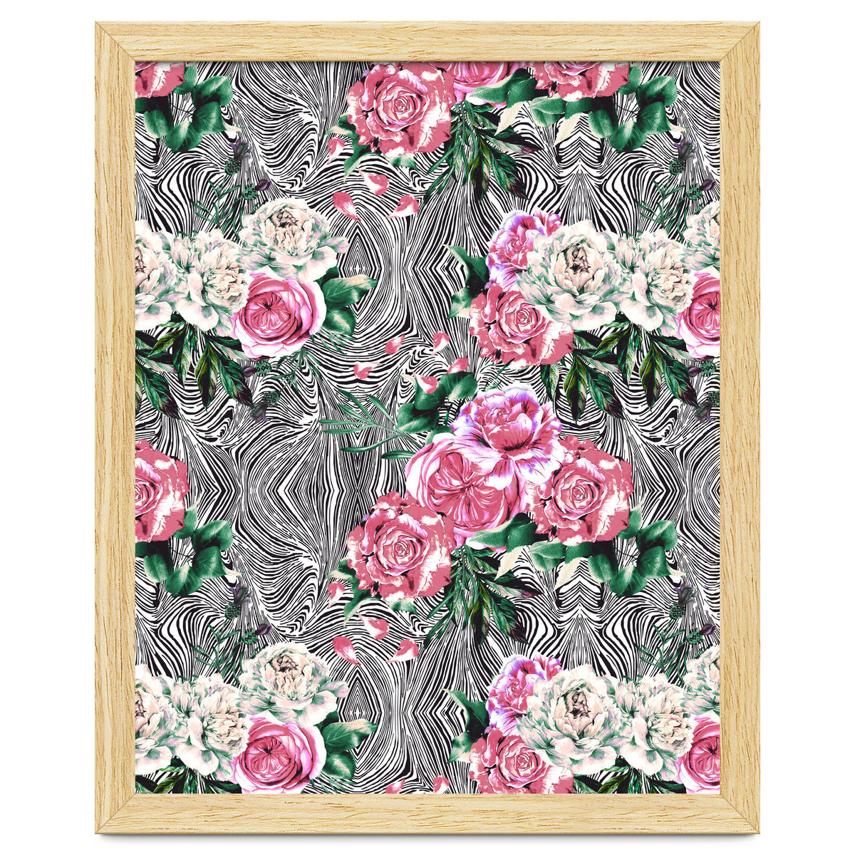 Flowery on linear mosaic