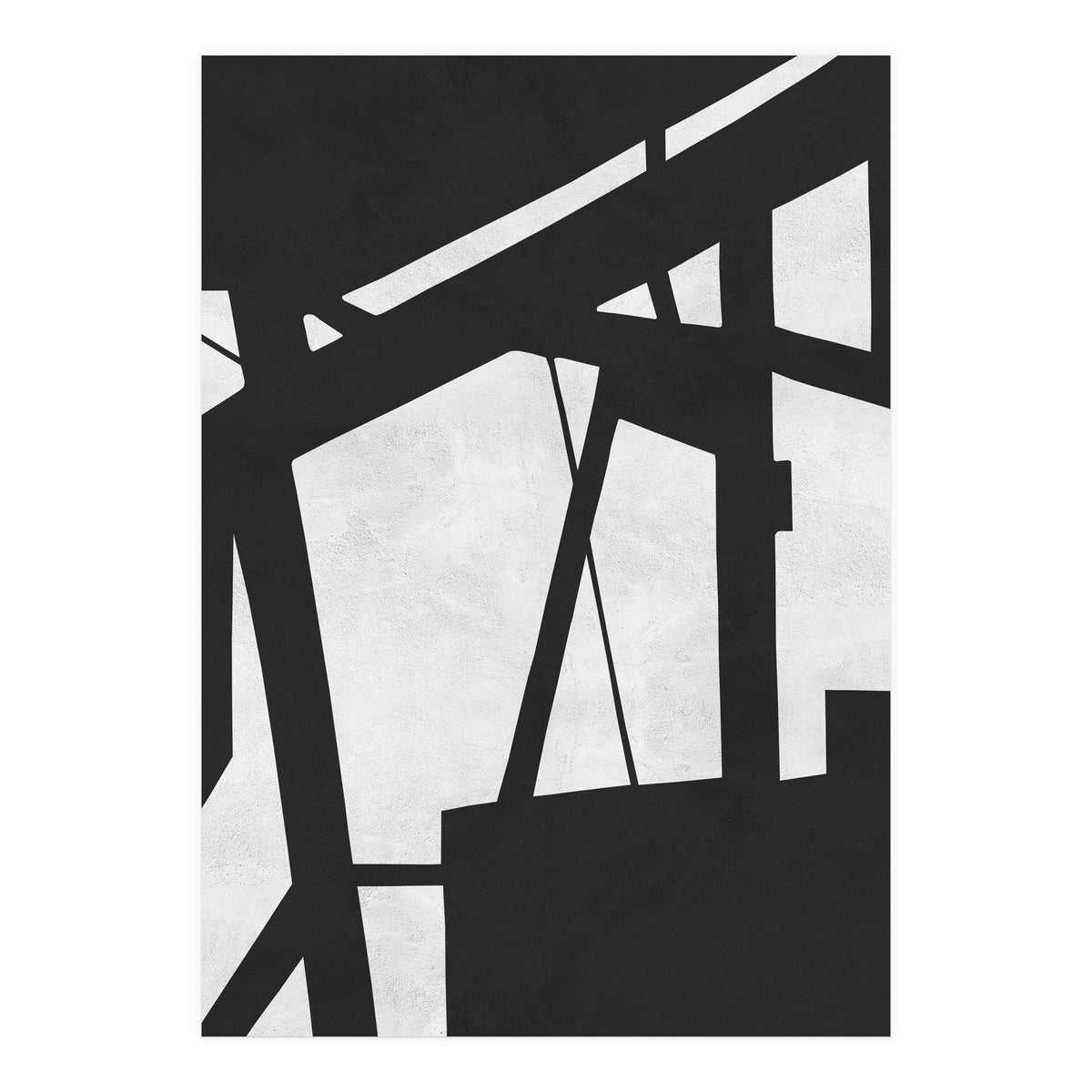 Expressionist black and white II (Print Only)