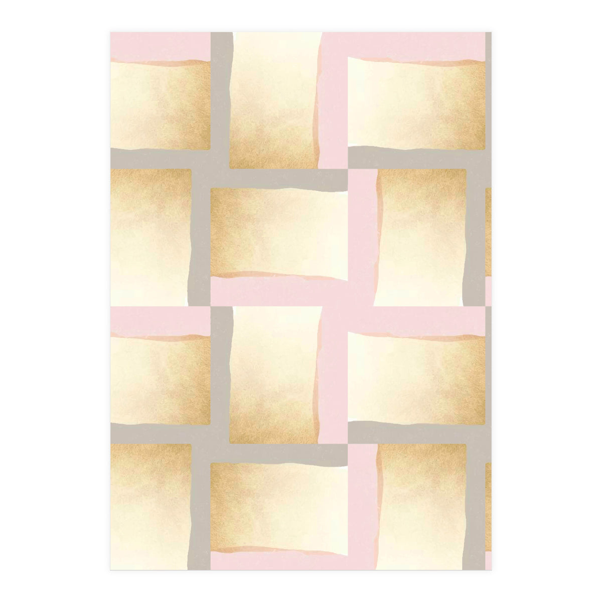 Pastels + Gold (Print Only)