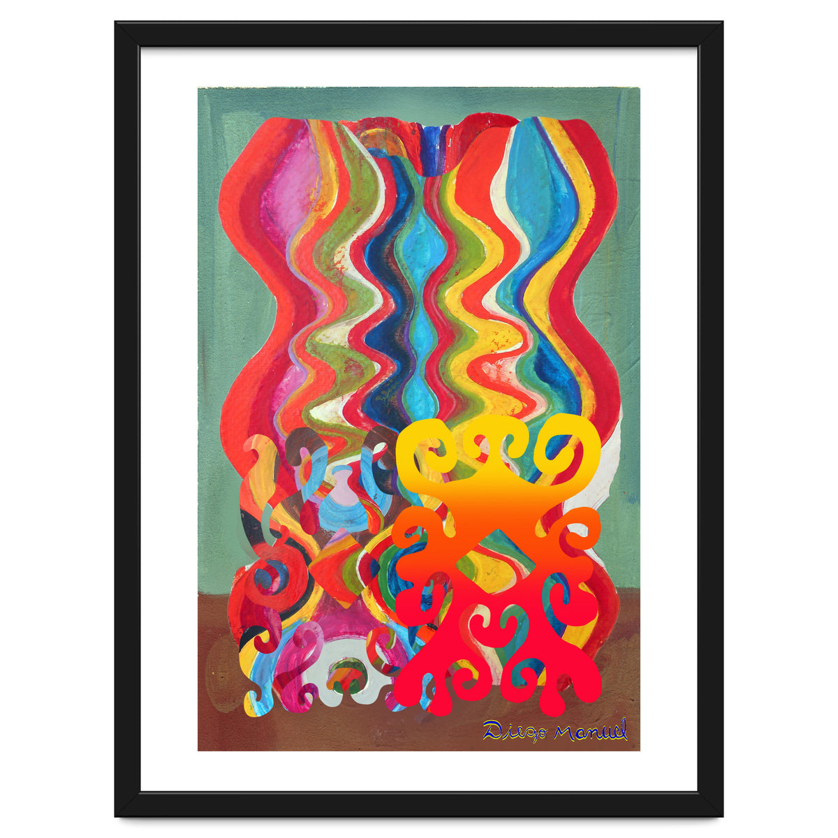 Pop Abstract Asimetrico A7