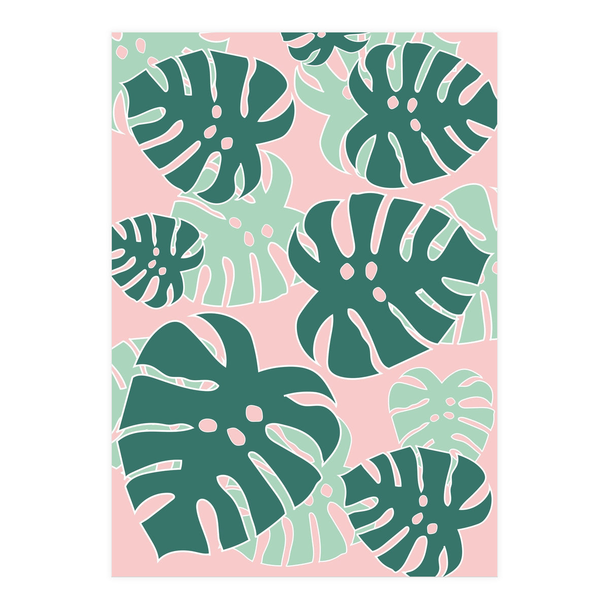 Monstera Tropical (Print Only)