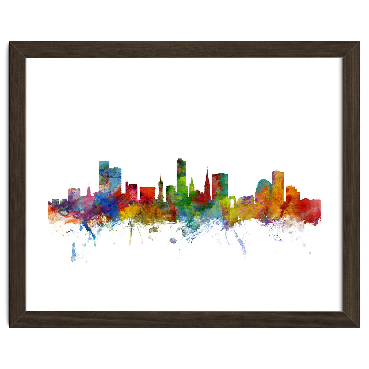 Leicester England Skyline