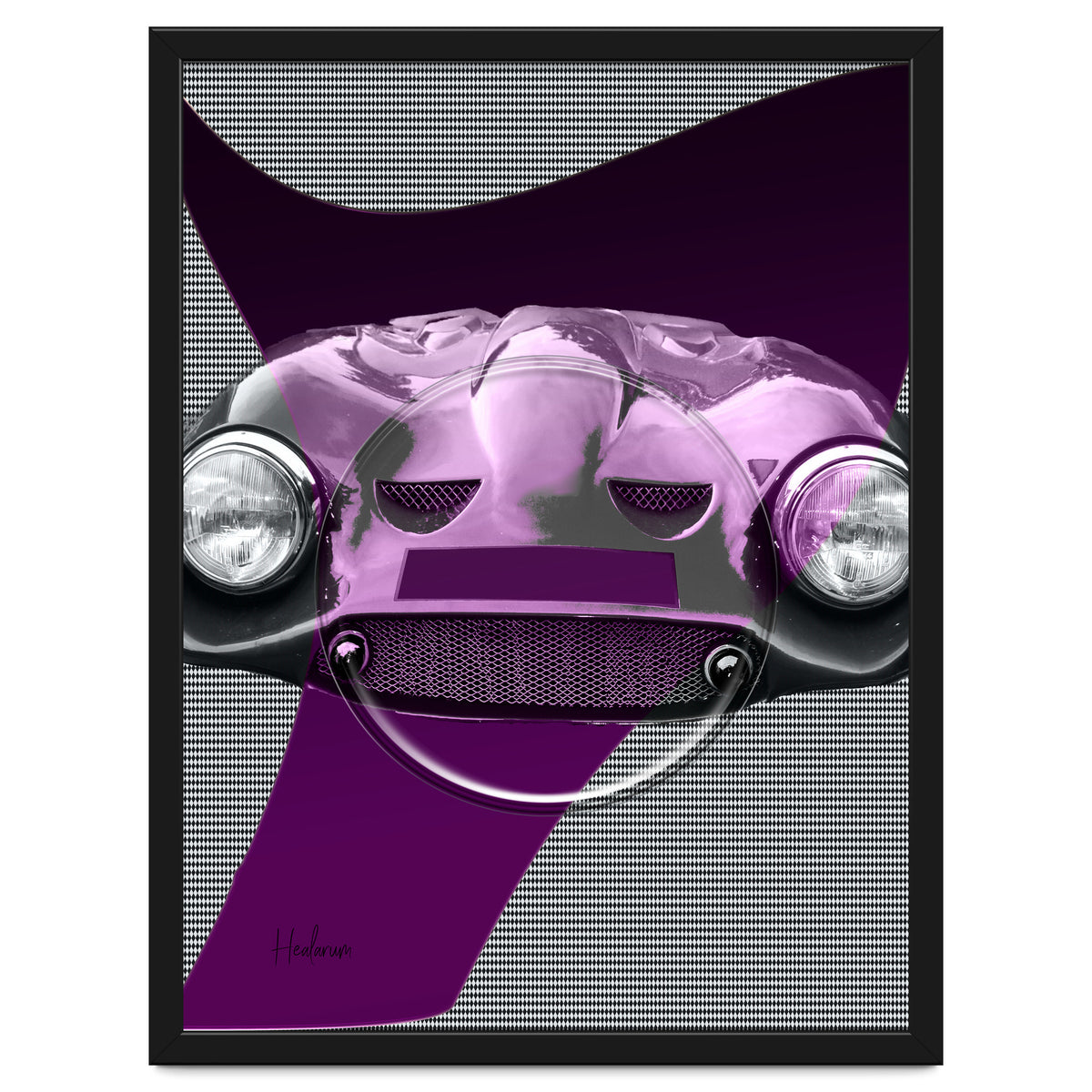 Emoji & Cars purple