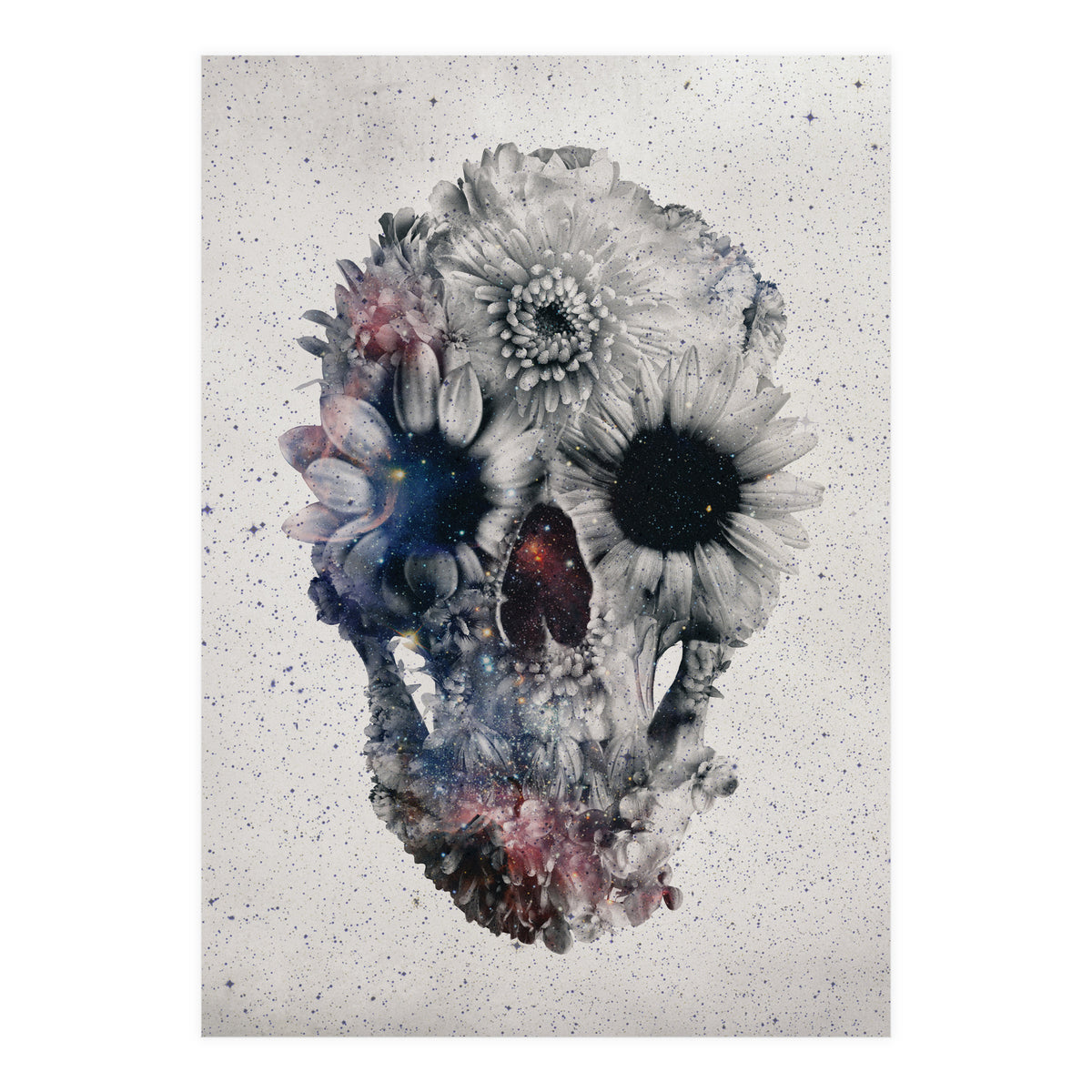 Floral Skull 2 (Print Only)