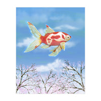 Flying goldfish (Print Only)