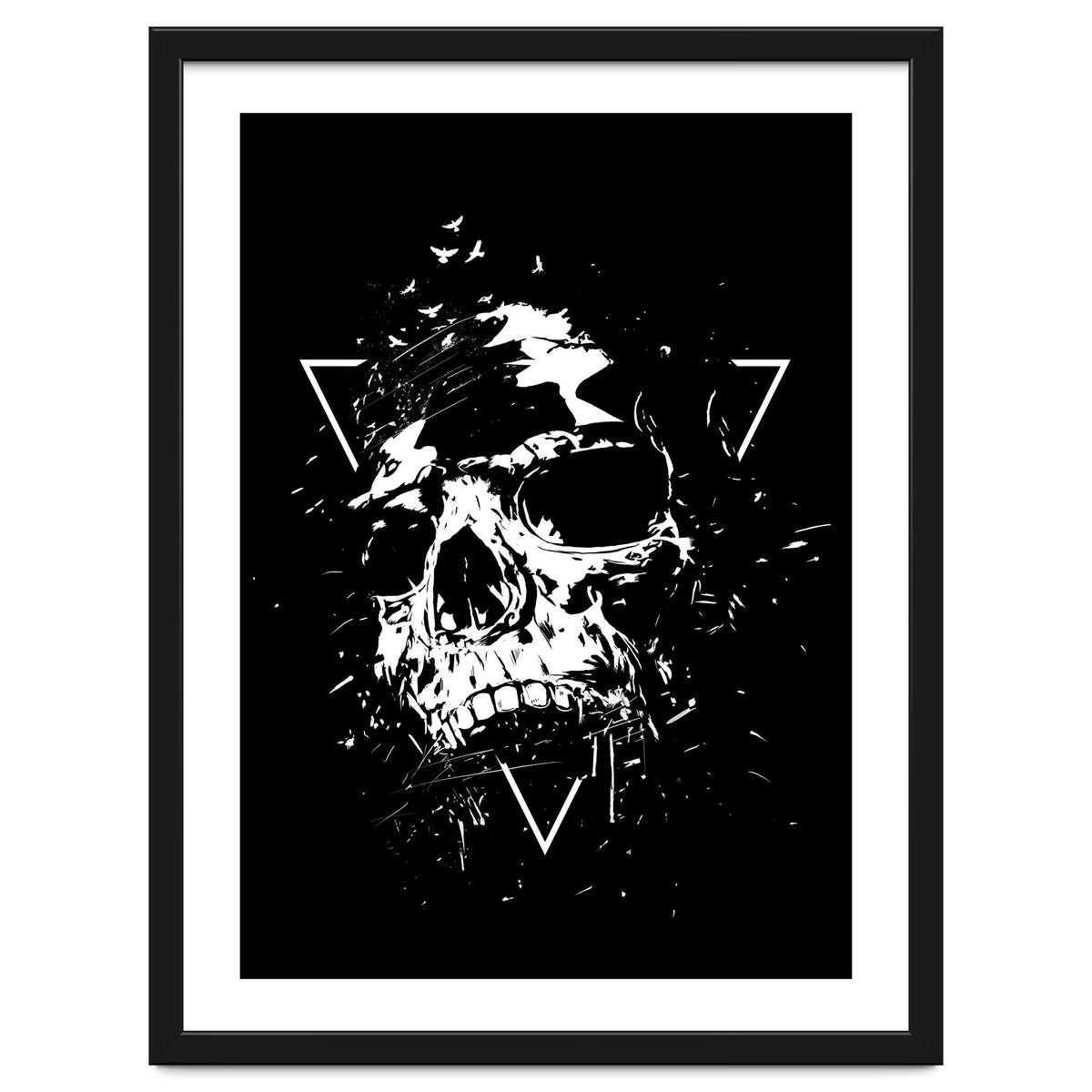 Skull X (Bw)