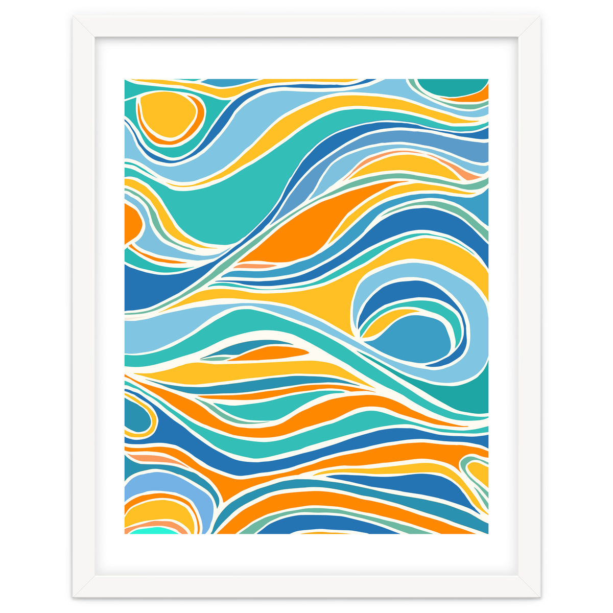 Summer Beach Abstract