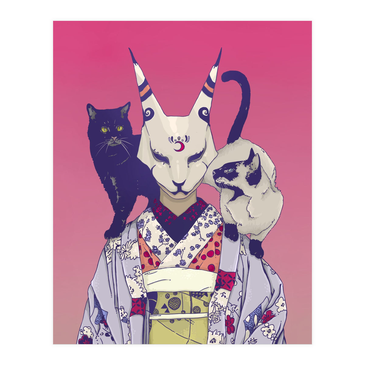 Neko Lady (Print Only)