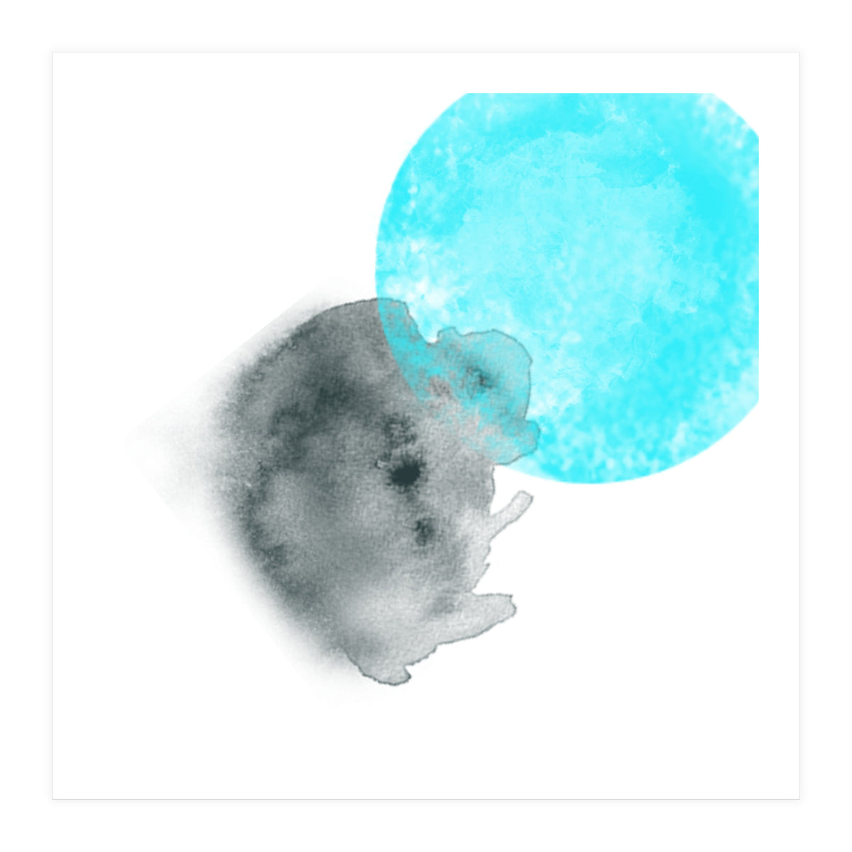 Blue And Gray (Print Only)