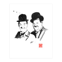 Laurel And Hardy (Print Only)