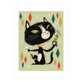 Cat A Tonic Tuxie (Print Only) thumbnail