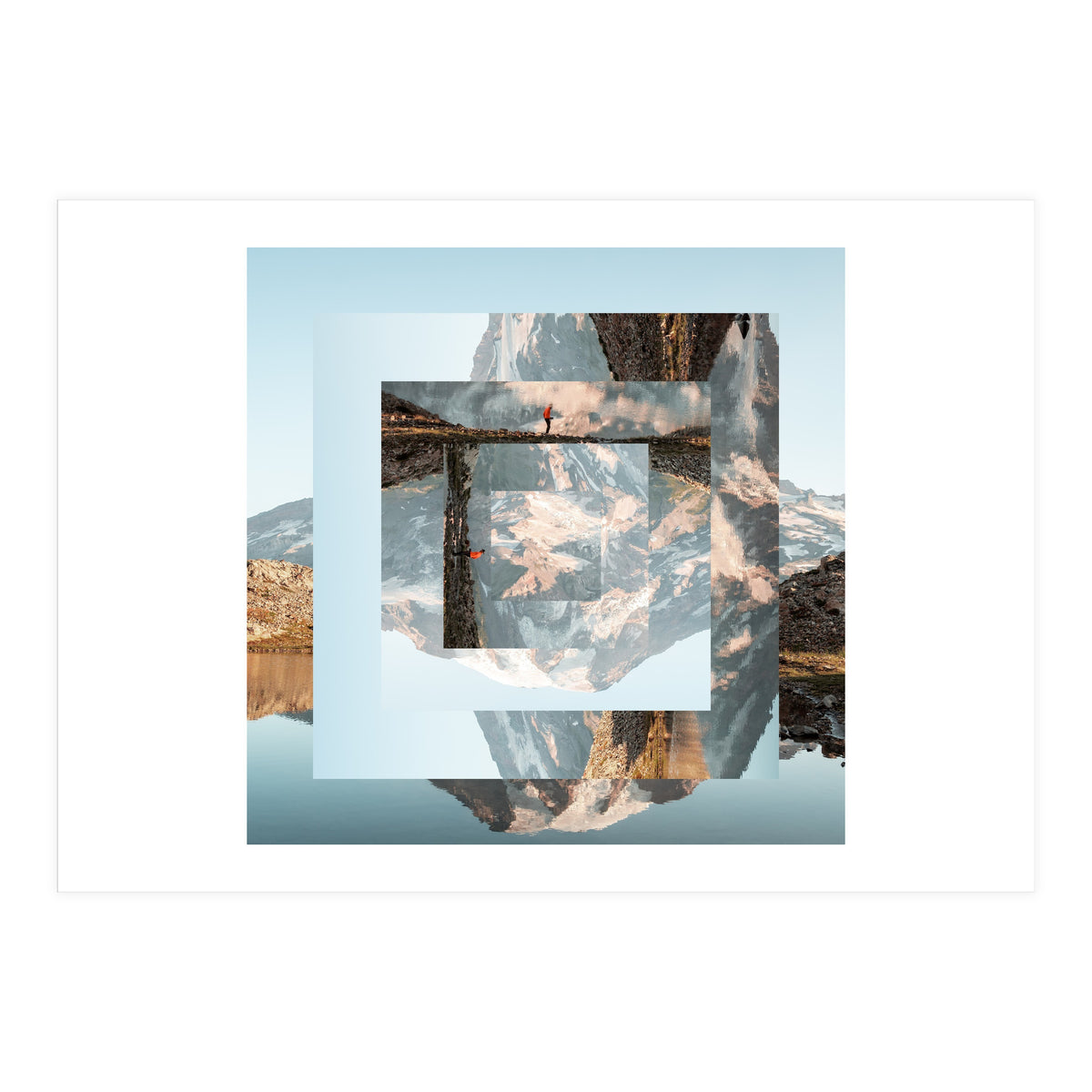 Quadratur 4 · Mountain View (Print Only)