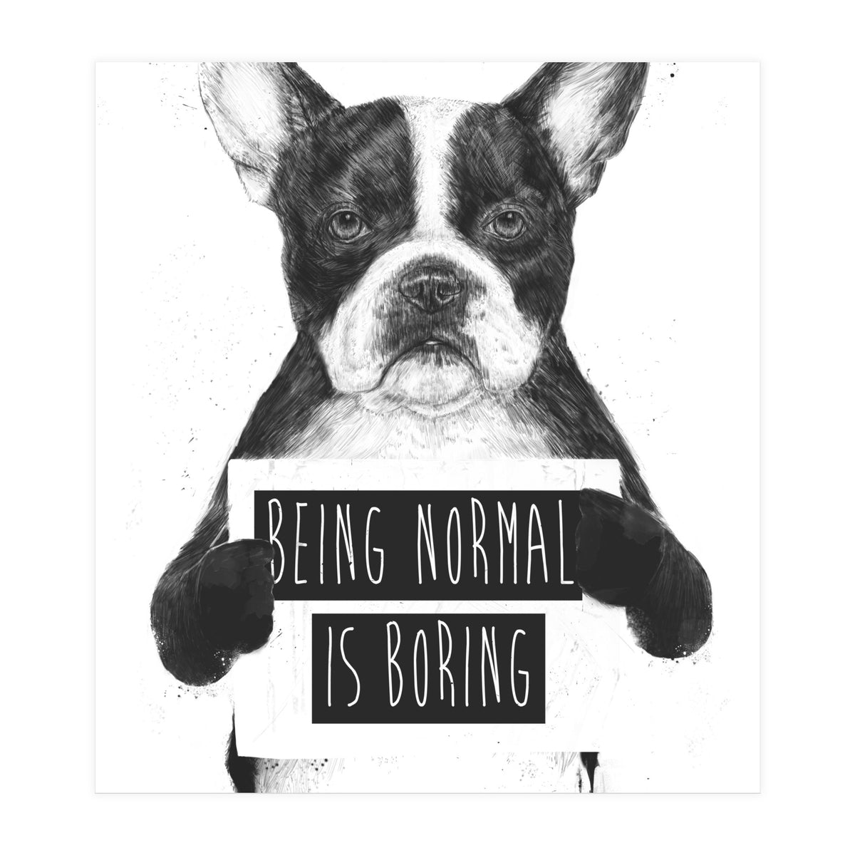 Being Normal Is Boring (Print Only)