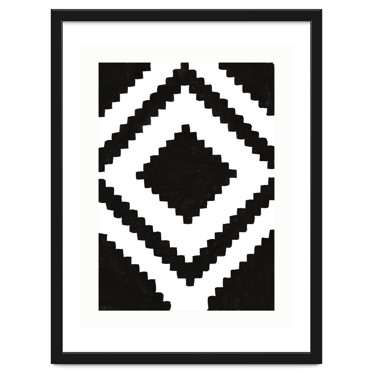 Patterns Aztec Black