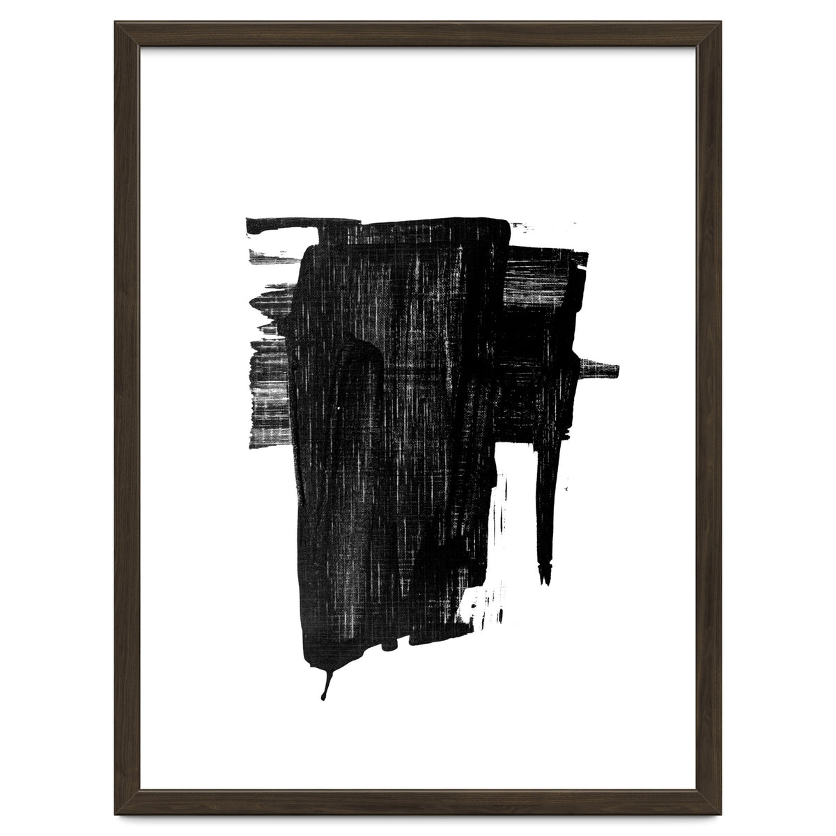 Minimalist Textured Brushstroke Art #2