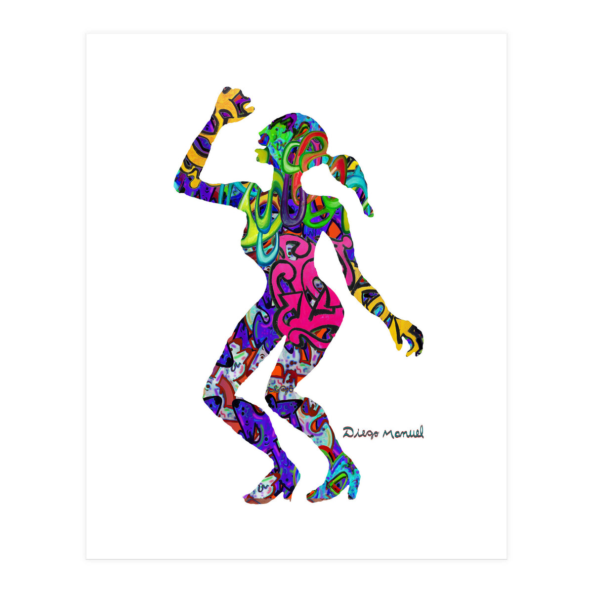 Dance Girl 28  (Print Only)