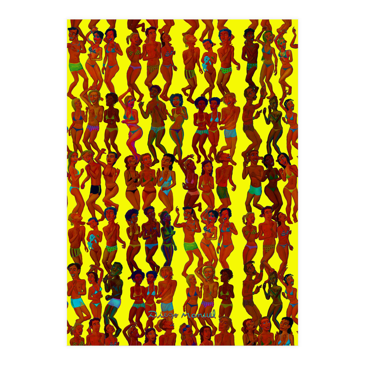 Fiesta En La Playa 11 (Print Only)