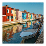 Boats In Venice Colorful Italy (Print Only) thumbnail