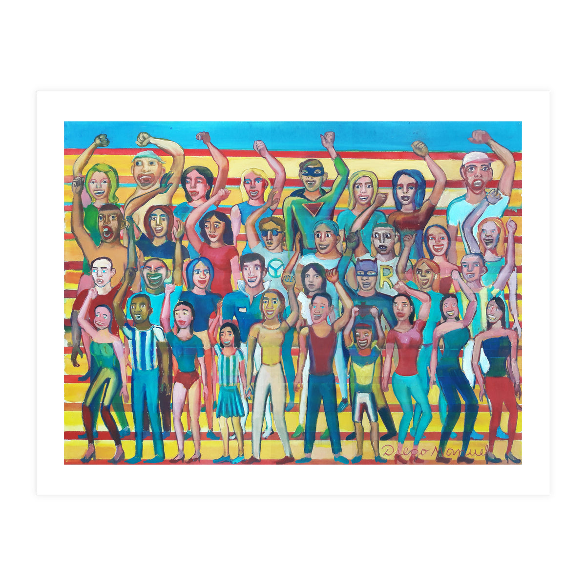 Hinchada Multicolor 2 (Print Only)