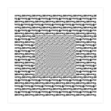 Squares with stones (Print Only) thumbnail