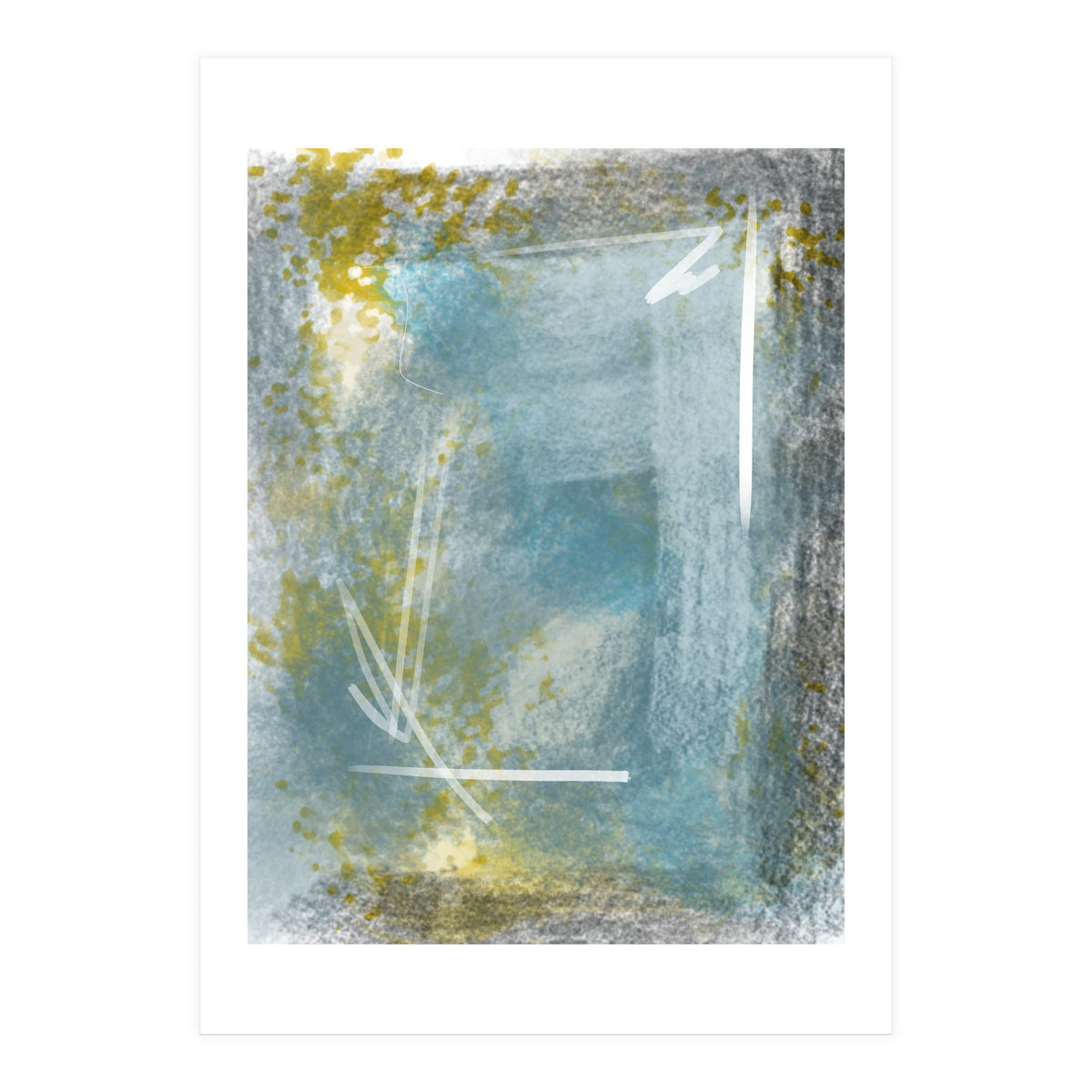 Abstract Green (Print Only)